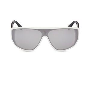 Moncler White Snow Apres Ski Sunglasses New Never Worn or Used w/Original Case